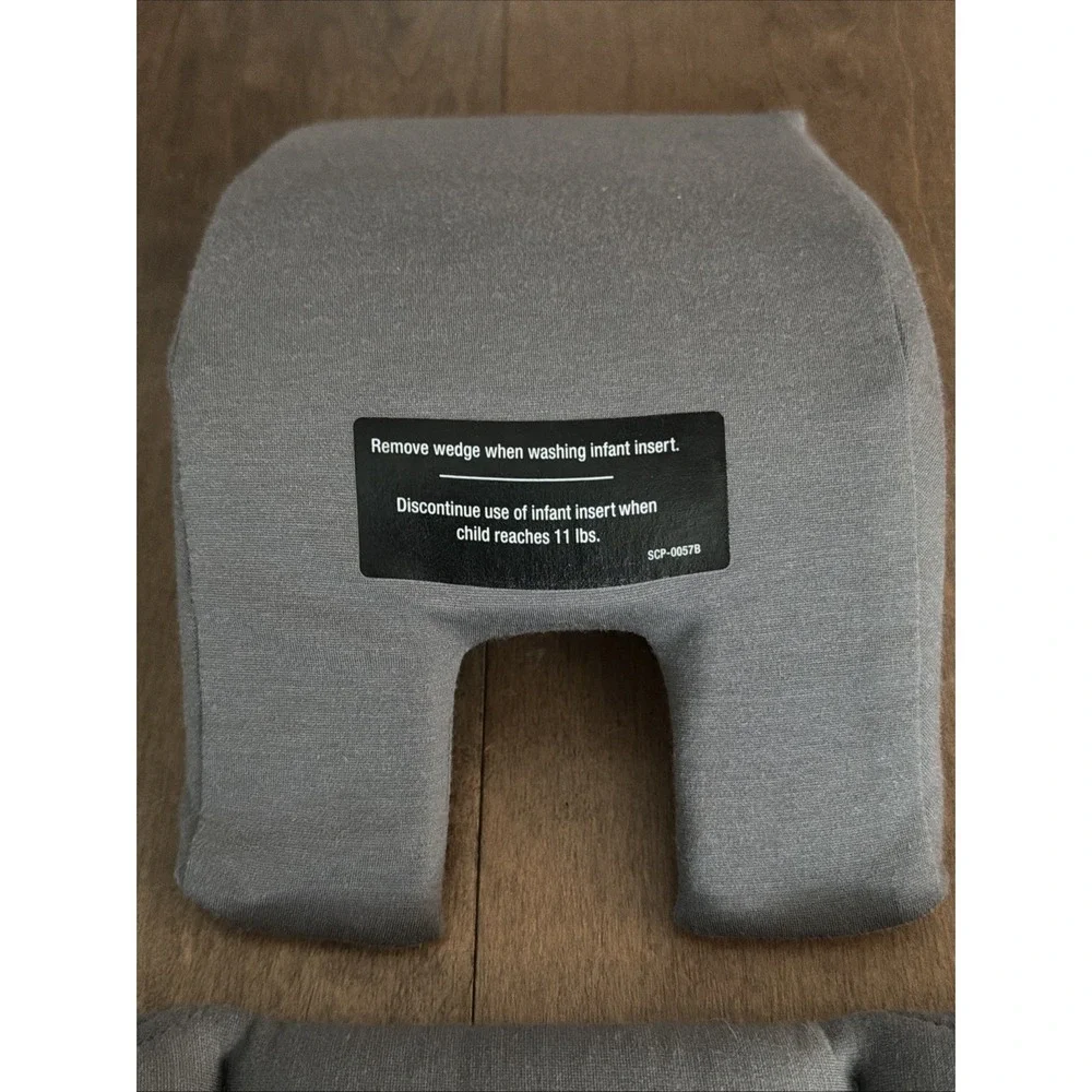 Nuna Exec Gray Baby Car Seat Cushion Pads Insert Set